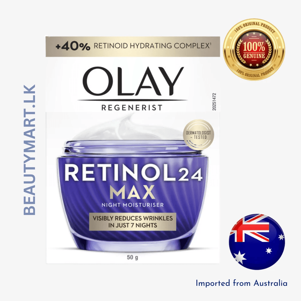 Olay Regenerist Retinol 24 Max Night Moisturiser Face Cream 50g