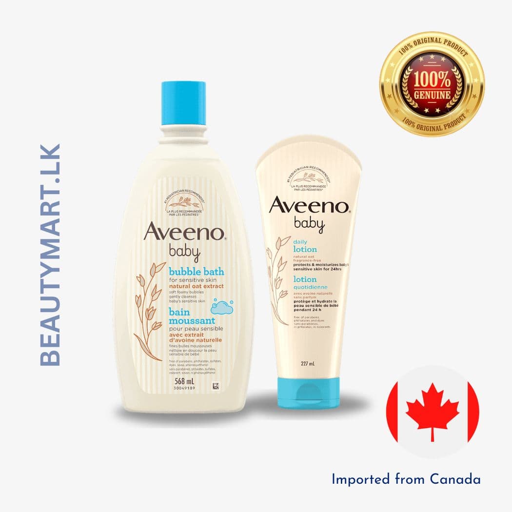 Aveeno Baby Bubble Bath & Daily Lotion