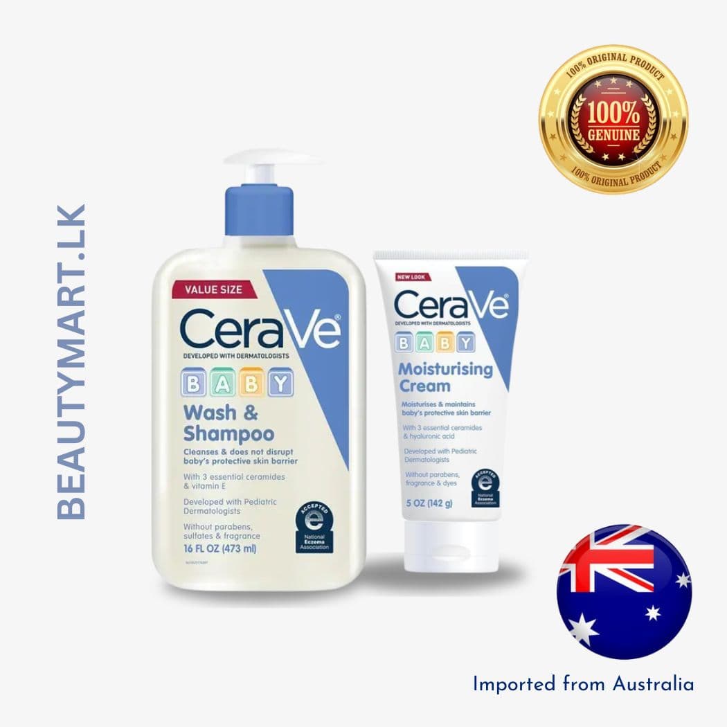 CeraVe Baby Wash Shampoo & Moisturising Cream