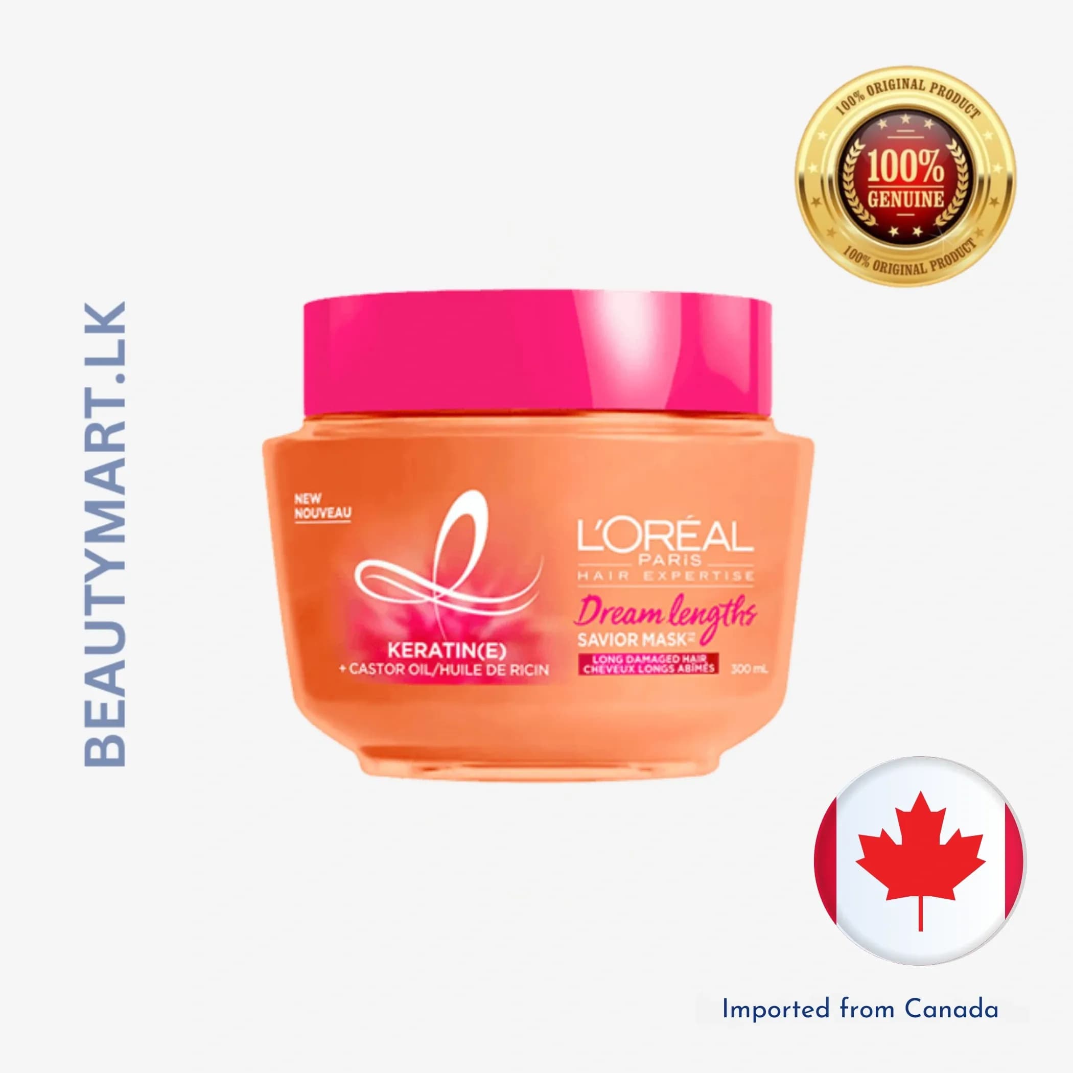 L'Oreal Paris Elvive Dream Lengths Reparing Mask 300ml