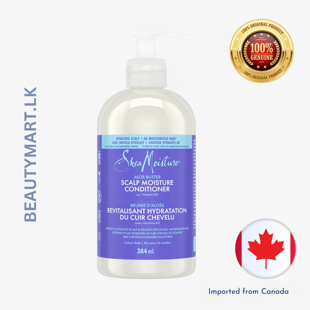 Shea Moisture Aloe Butter & Vitamin B3 Scalp Moisture Conditioner 384ml