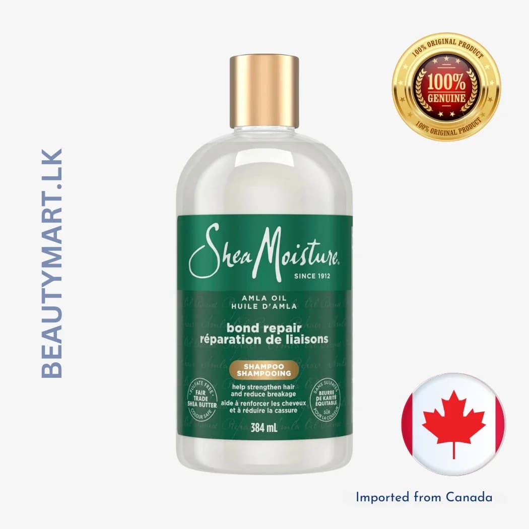 Shea Moisture Amla Oil Bond Repair Shampoo with Restorative Hydroplex Infusion to Strengthen Hair, 384mL