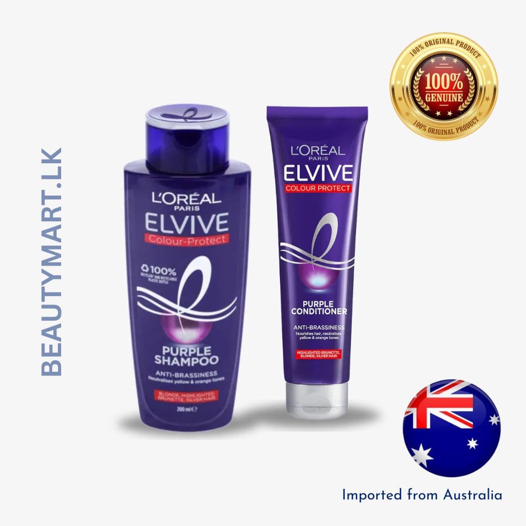 L'Oréal Paris Elvive Anti-brassiness Purple Shampoo & Conditioner