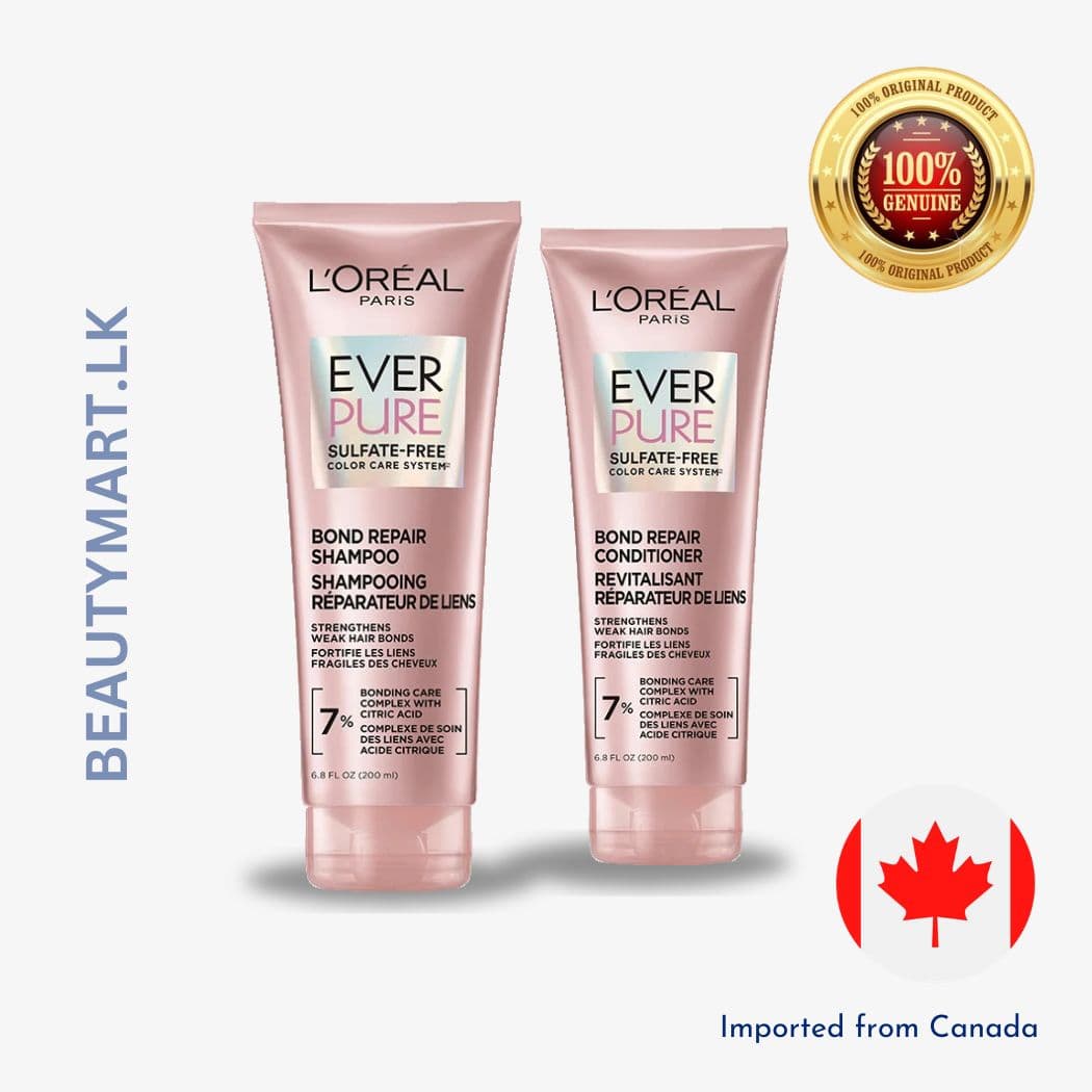 L'Oreal Paris EverPure Sulfate-Free Bonding Shampoo & Conditioner