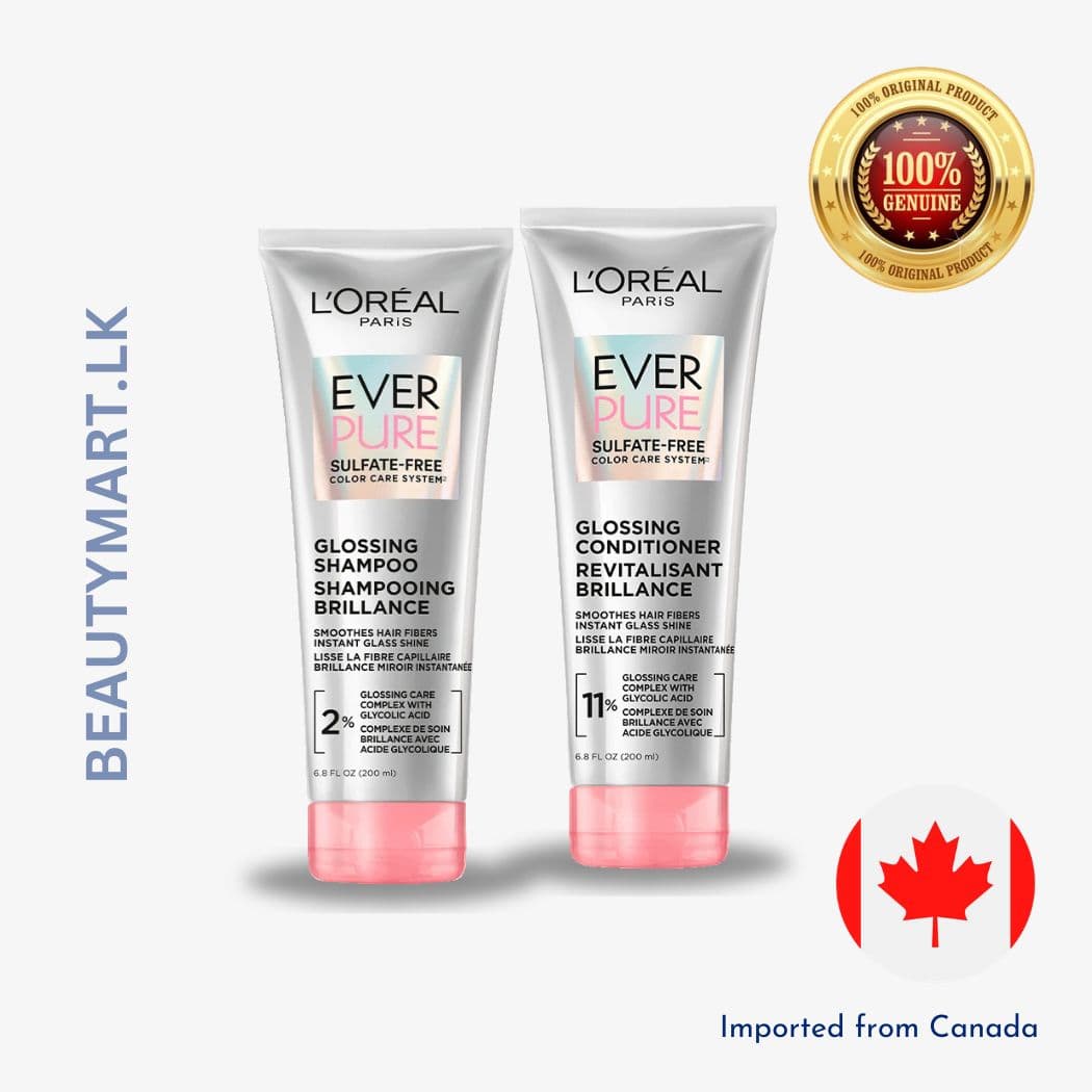 L'Oreal Paris EverPure Glossing Shampoo & Conditioner