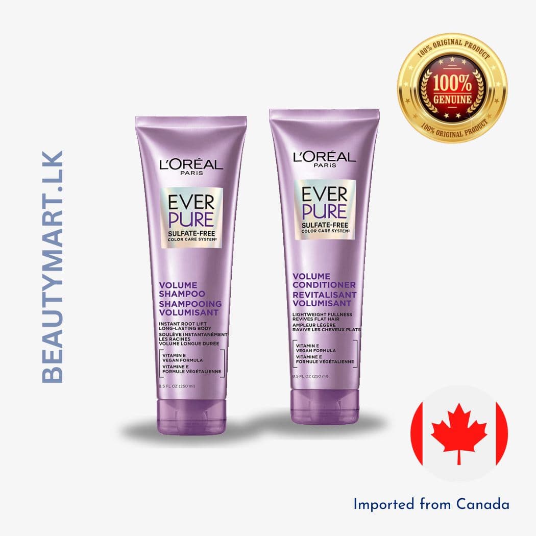 L’Oréal Paris Ever Pure Sulfate Free Volume Shampoo & Conditioner