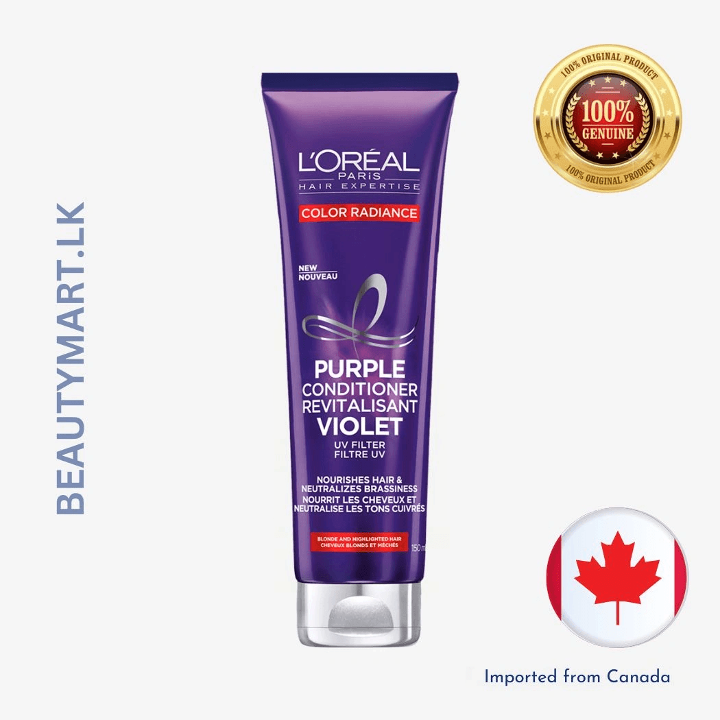 L'Oréal Paris Hair Expertise Color Radiance Purple Conditioner 150ml