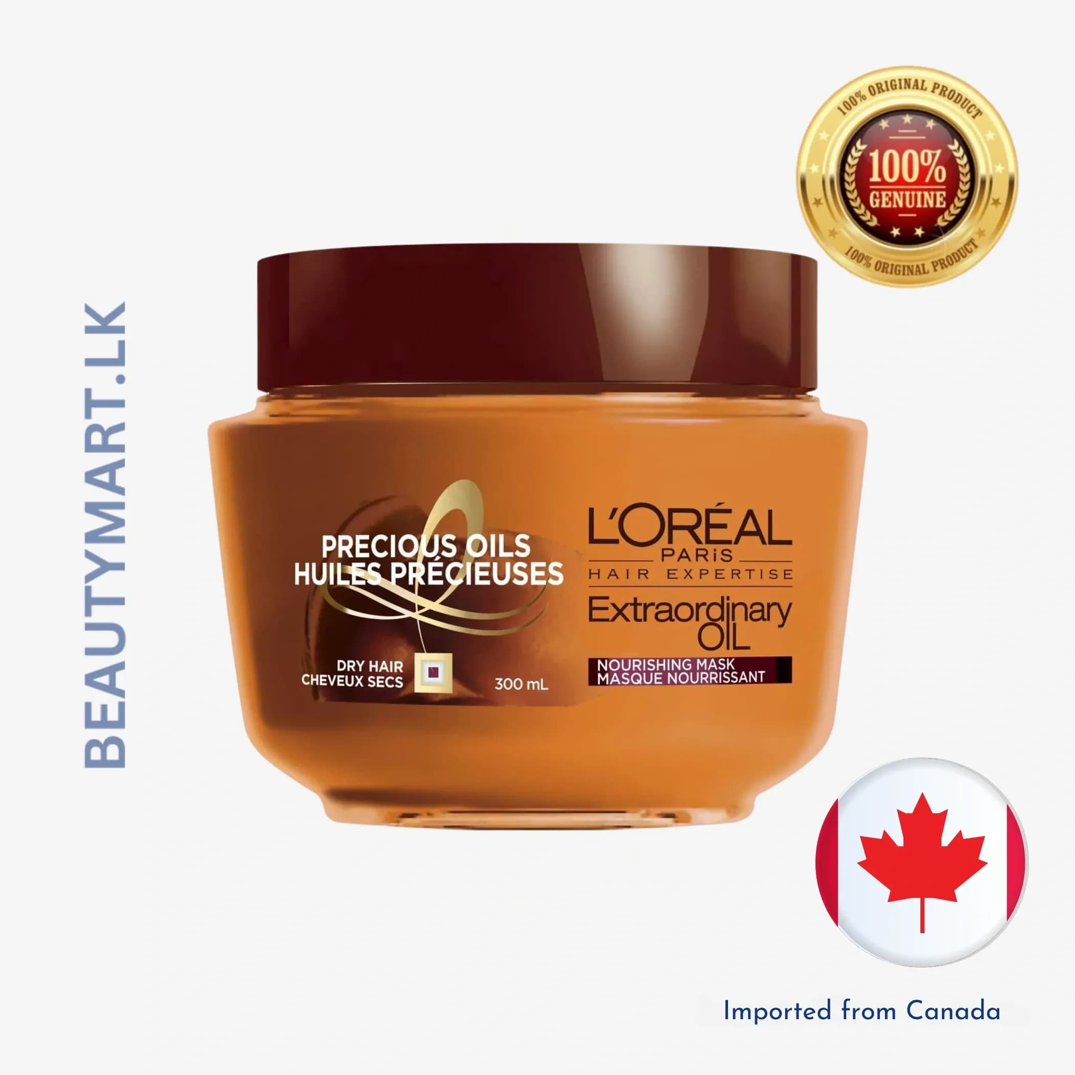 L'Oreal Paris Elvive Extraordinary Oil Jojoba Nourishing Hair Mask 300ml