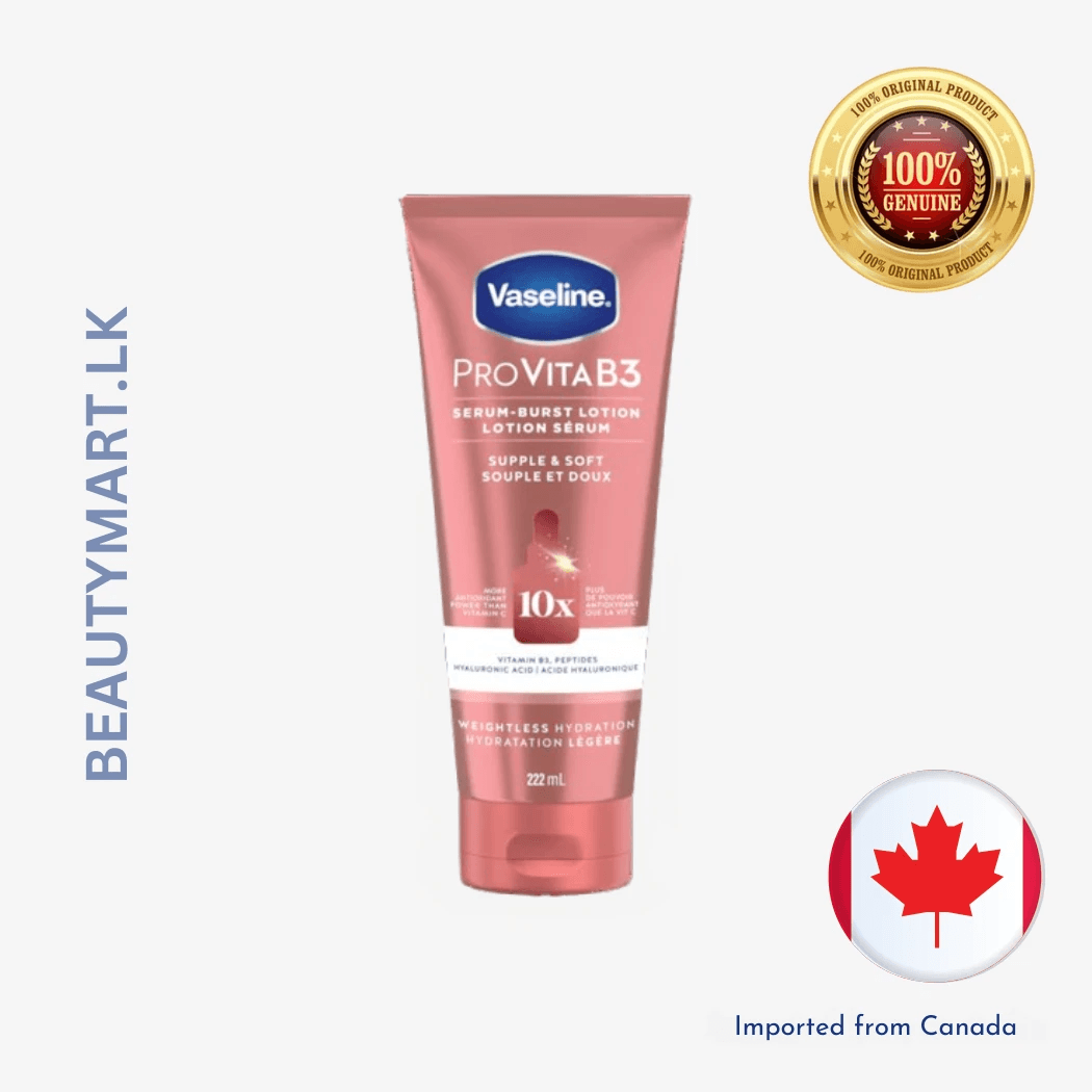 Vaseline Pro VitaB3 Supple & Soft Serum Burst Lotion 222ml