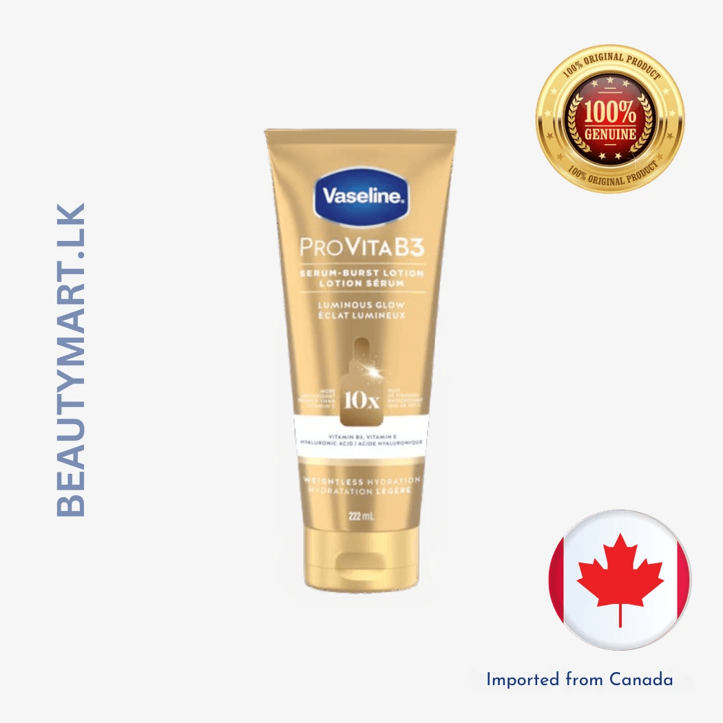 Vaseline Pro VitaB3 Luminous Glow Serum Burst Lotion 222ml