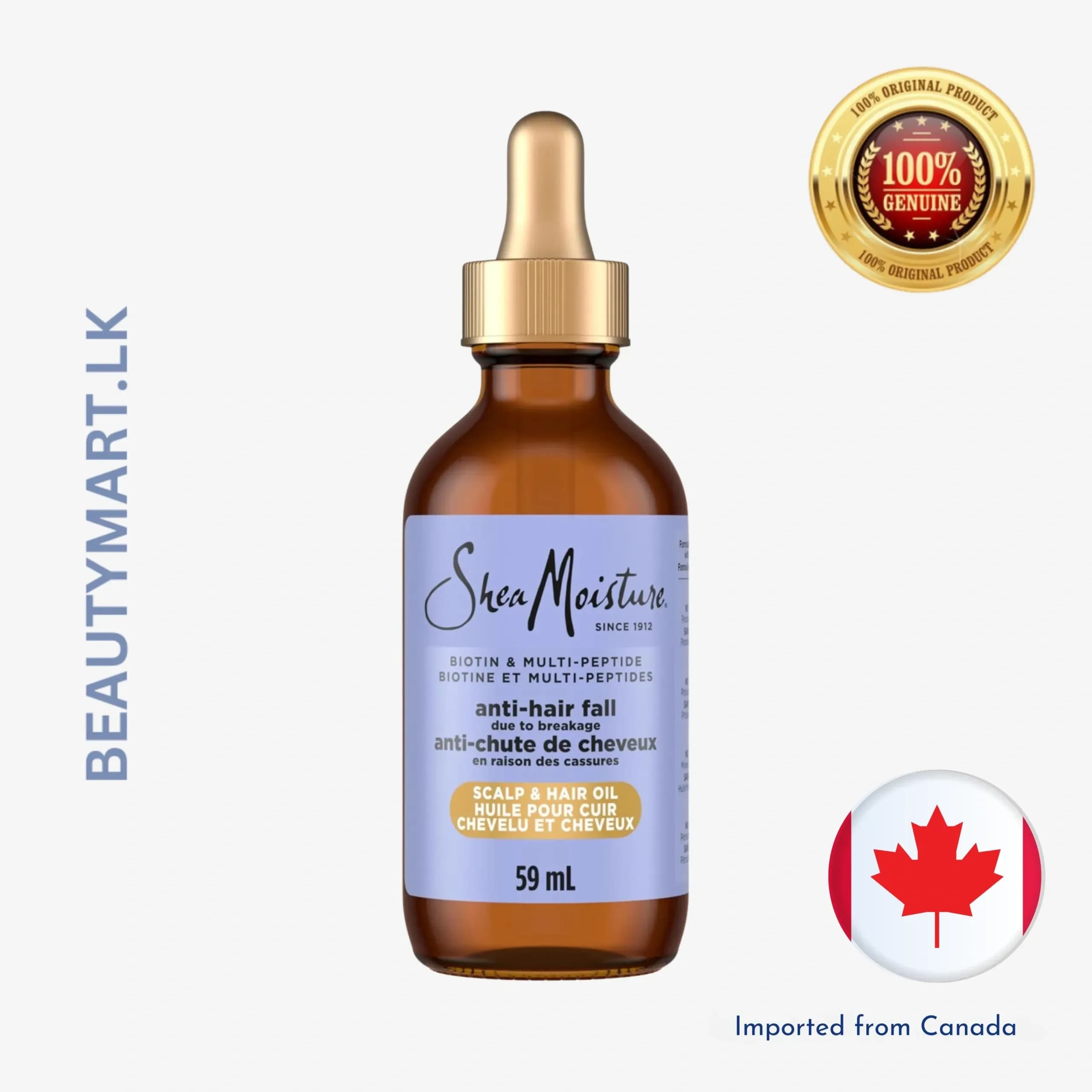 Shea Moisture Anti-Hair Fall Scalp & Hair Oil 59mL