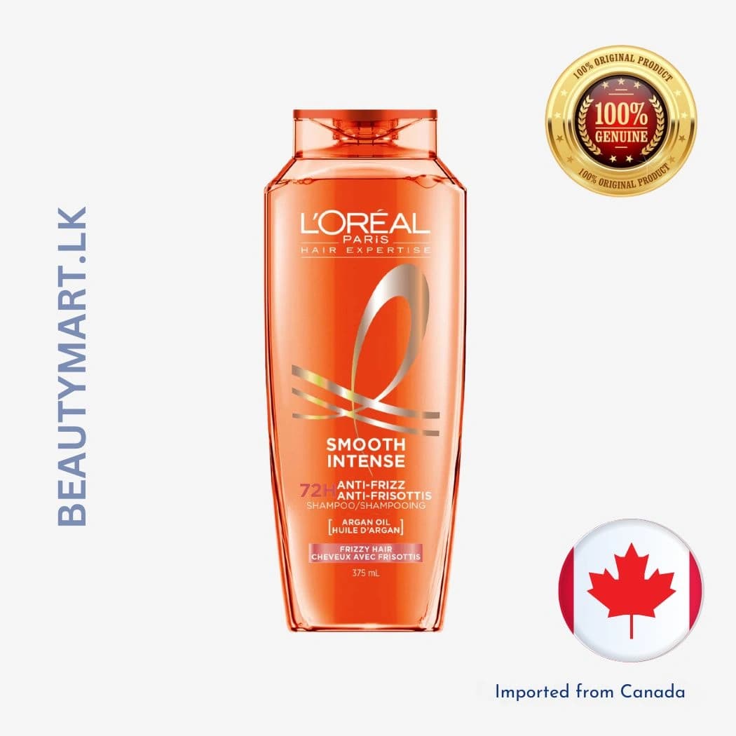 Loreal paris Smooth Intense Shampoo 375 ml