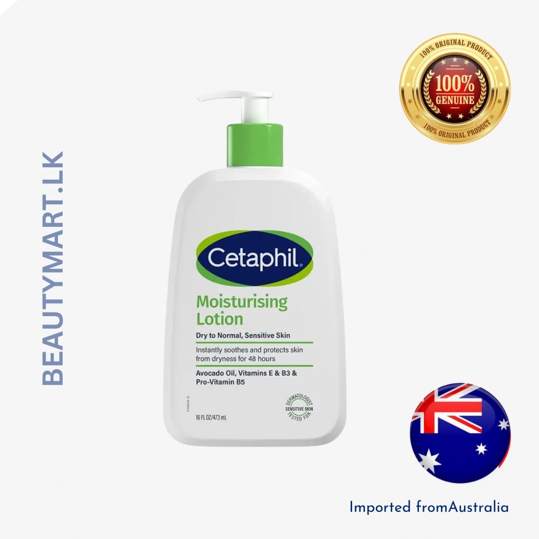 Cetaphil Moisturising Lotion 473ml Dry to Normal Sensitive Skin