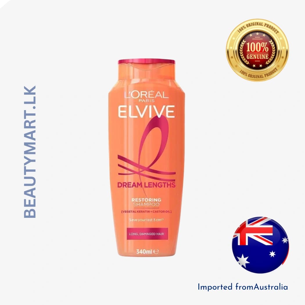 L'Oréal Paris Elvive Dream Lengths Restoring Shampoo 340mL