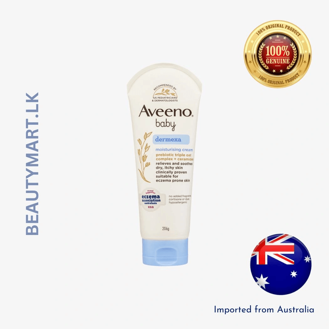 Aveeno Baby Dermexa Eczema Fragrance Free Moisturising Cream 206g