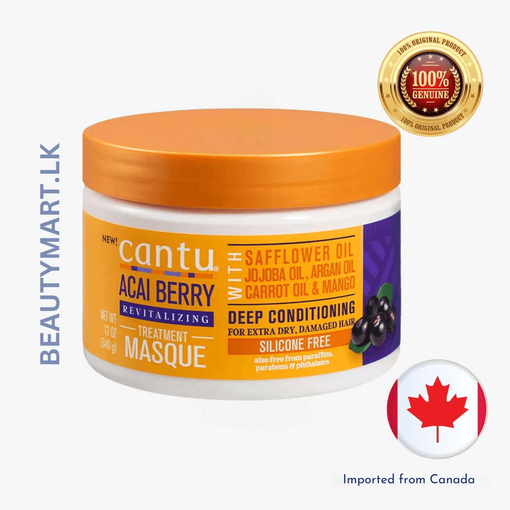 Cantu Acai Berry Revitalizing Deep Conditioning Treatment Masque 340g