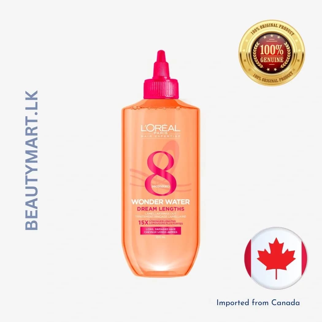 L'Oreal Paris Hair expertise Dream Lengths Wonder Water, Lamellar Rinse Out Treatment, 200ml