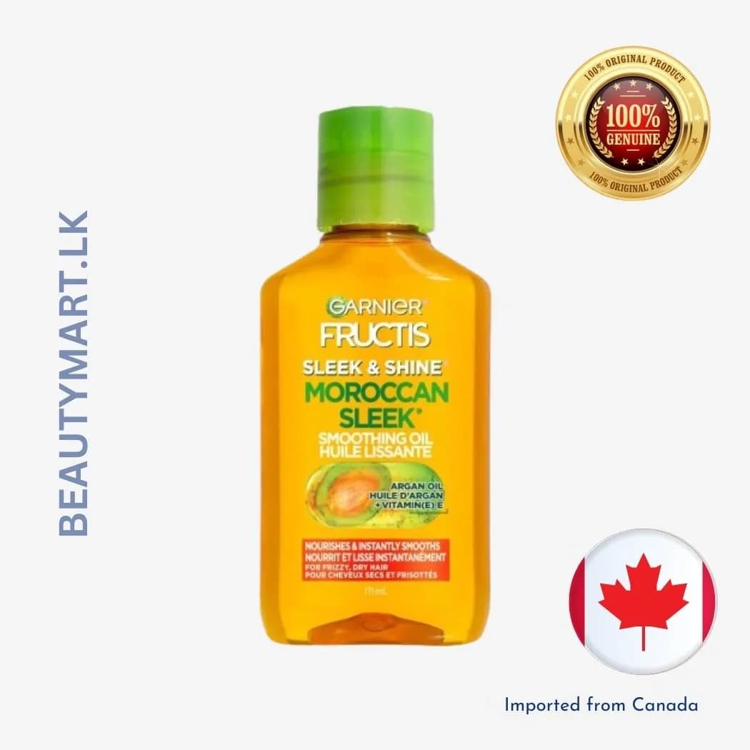 Garnier Fructis Sleek & Shine Moroccan Sleek Oil Treatment, 111 mL
