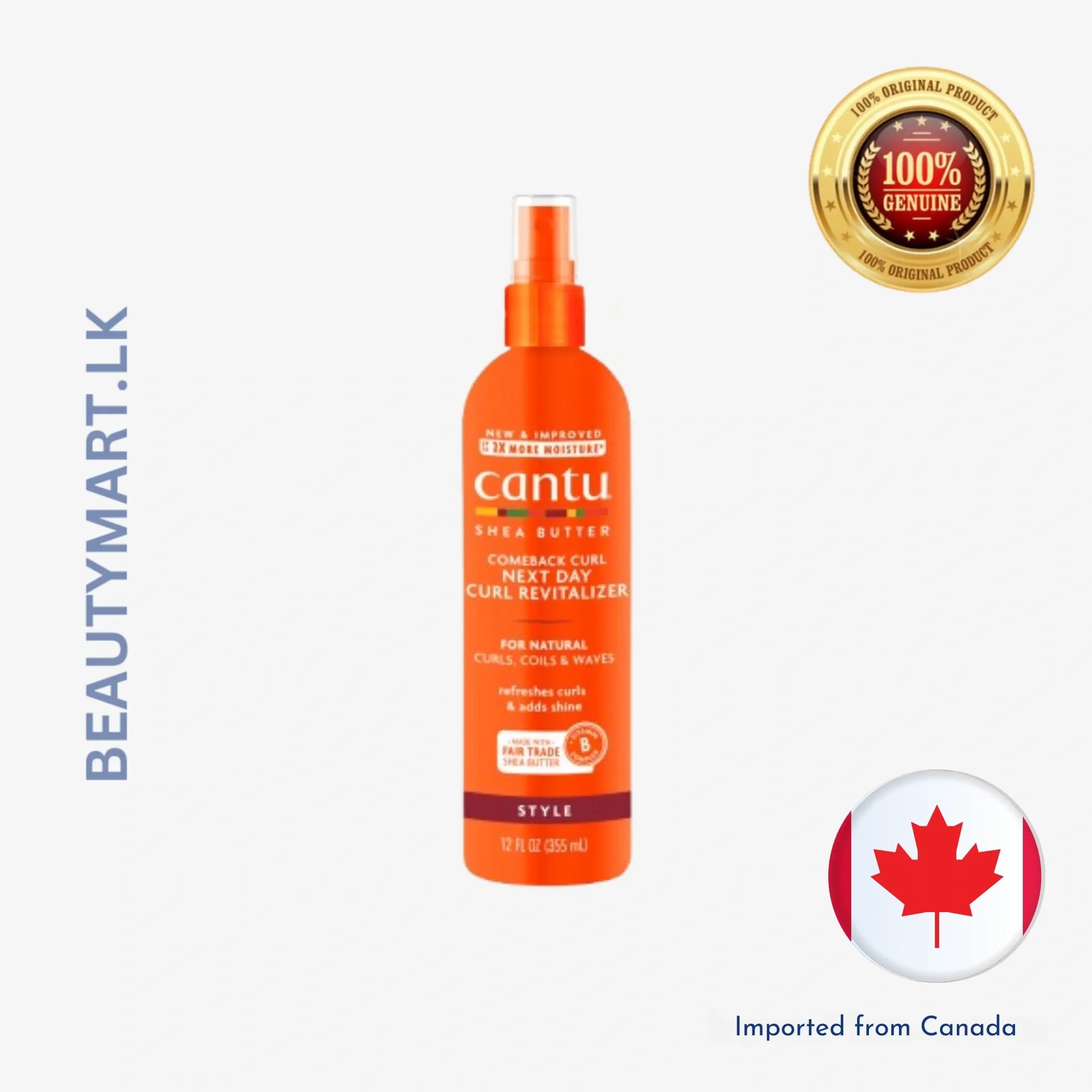 Cantu Comeback Curl Next Day Curl Revitalizer 355ml