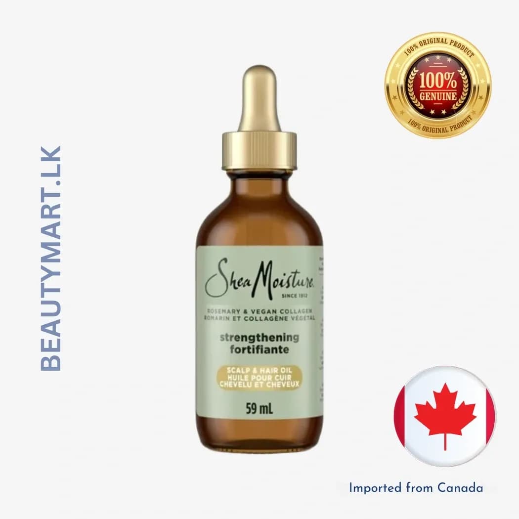 Shea Moisture Rosemary & Collagen Strengthening Scalp & Hair Oil 59ml