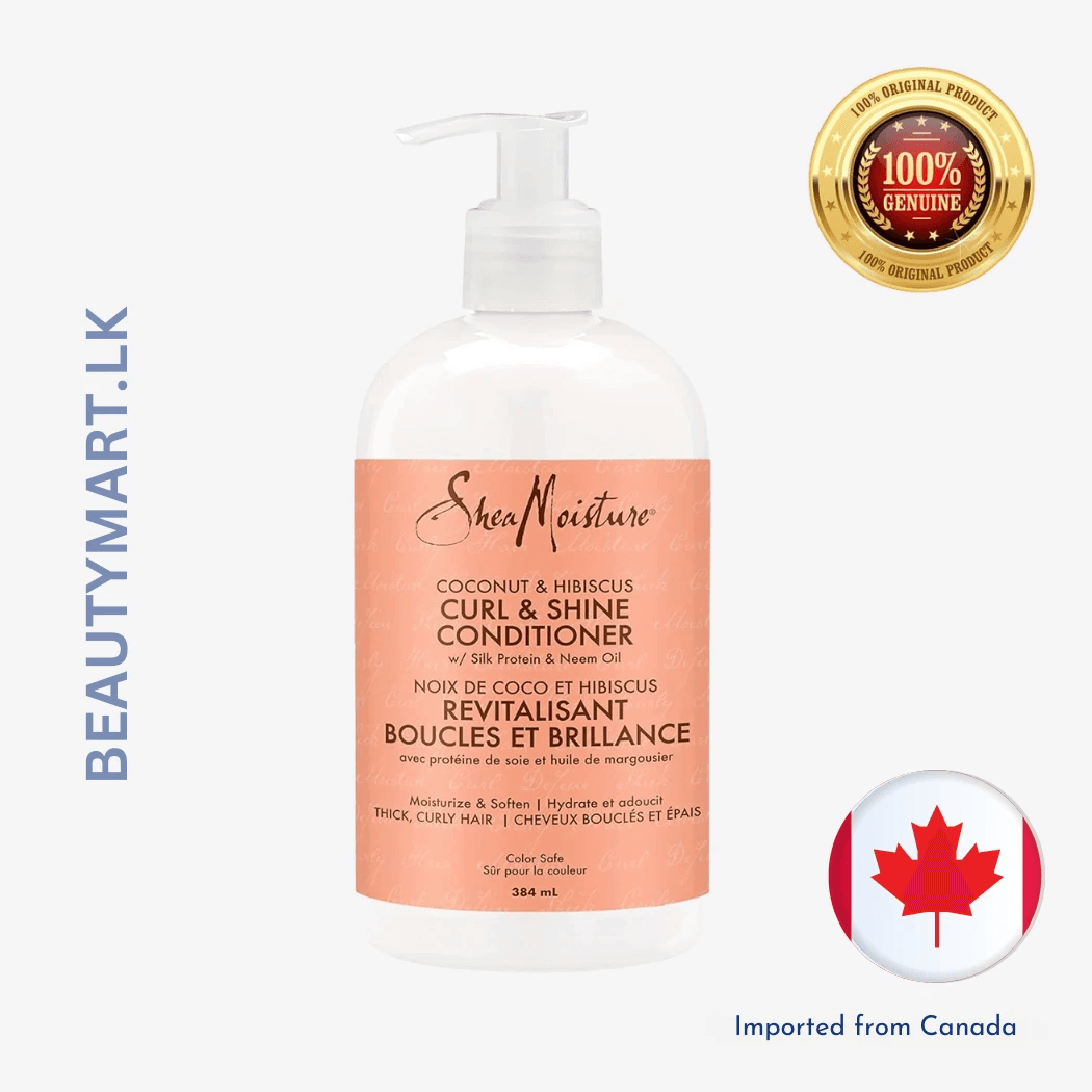 Shea Moisture Coconut & Hibiscus Curl & Shine Conditioner 384ml