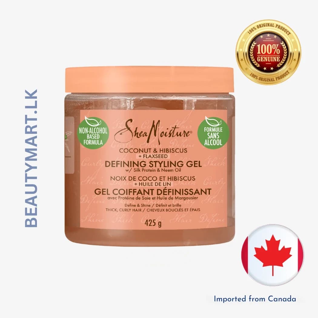 Shea Moisture Coconut & Hibiscus Defining Styling Gel – 425g