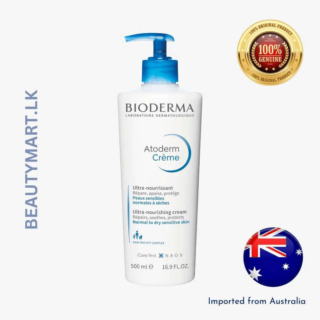 Bioderma Atoderm Crème Nourishing Daily Moisturiser 500ml