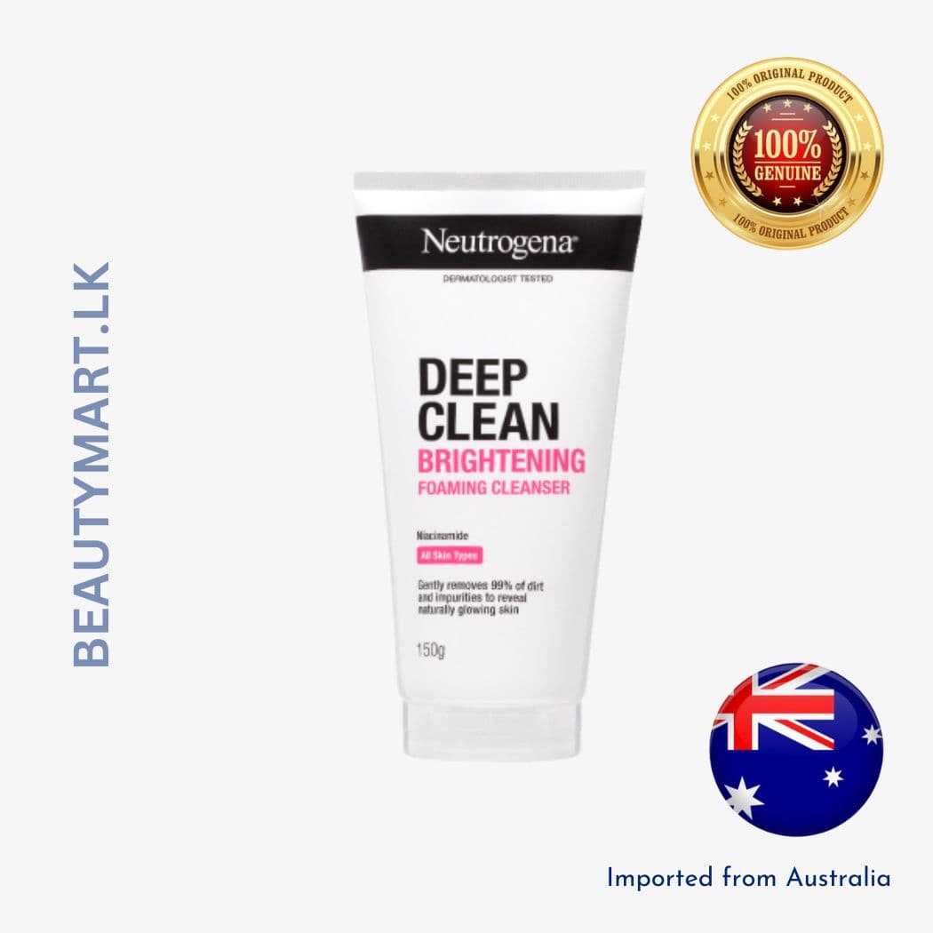 Neutrogena Deep Clean Brightening Foaming Cleanser 150g