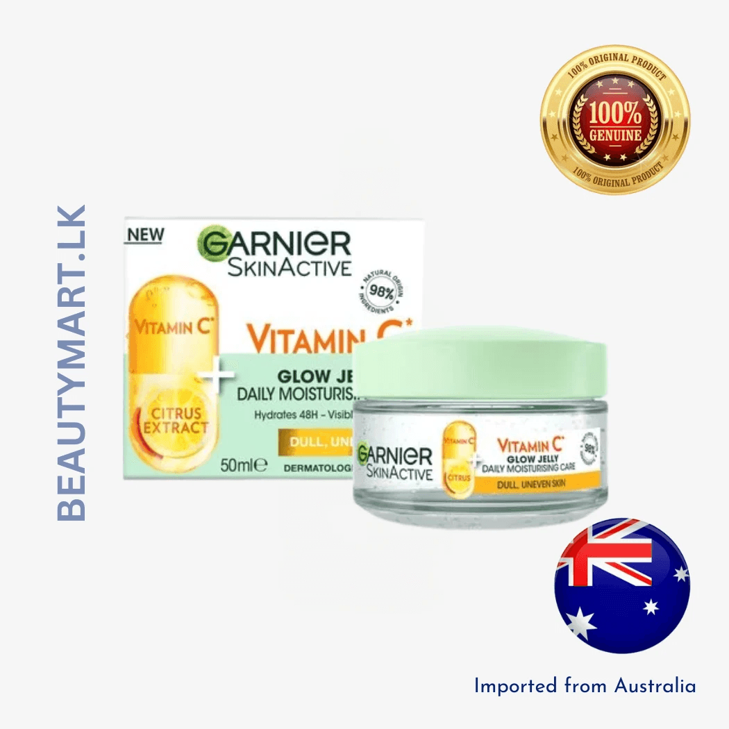 Garnier Skin Active Vitamin C Brightening Glow Jelly Daily Moisturiser 50ml